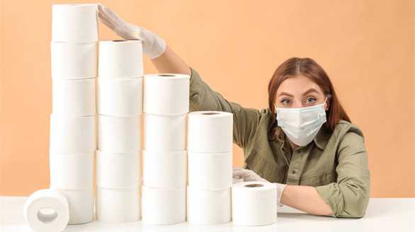 High-quality toilet tissue paper rolls for hygienic use