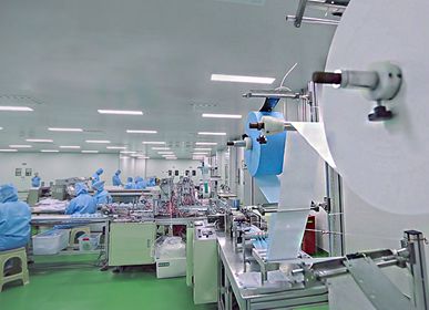 Advanced manufacturing facilities of Top Source Hygiene in Baoding, China