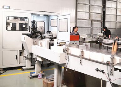 Production facility showcasing advanced hygiene manufacturing capabilities