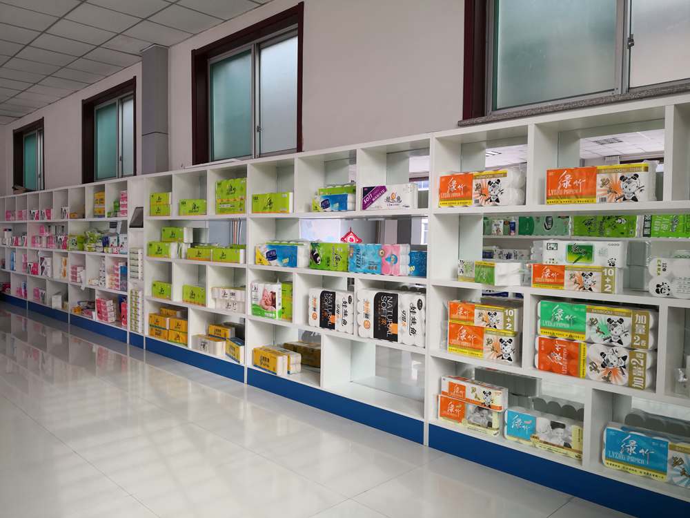 Showroom space displaying top hygiene products at Top Source Hygiene.