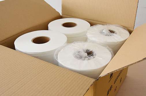 Box of 12 eco-friendly commercial toilet paper rolls