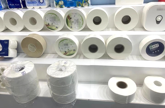 Production line of OEM jumbo roll tissue with quality materials