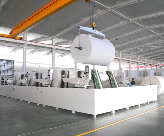 High-quality mother roll of toilet paper for hygienic applications