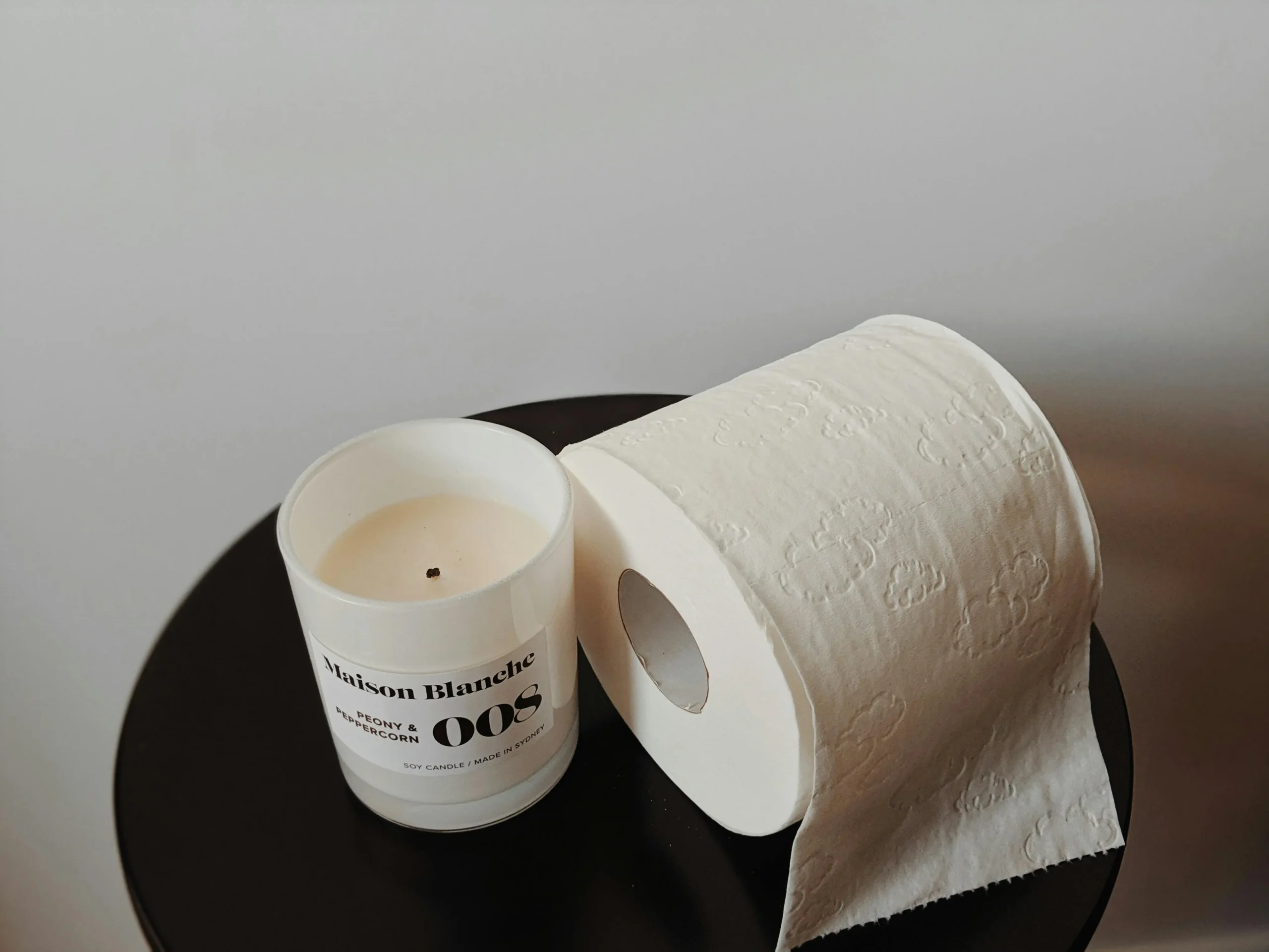 custom branded hotel toilet paper roll