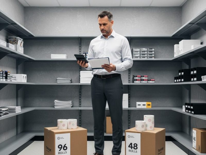 48 vs 96 Rolls Bulk Toilet Paper