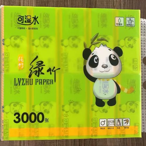 Eco-conscious facial tissues made from sustainable materials