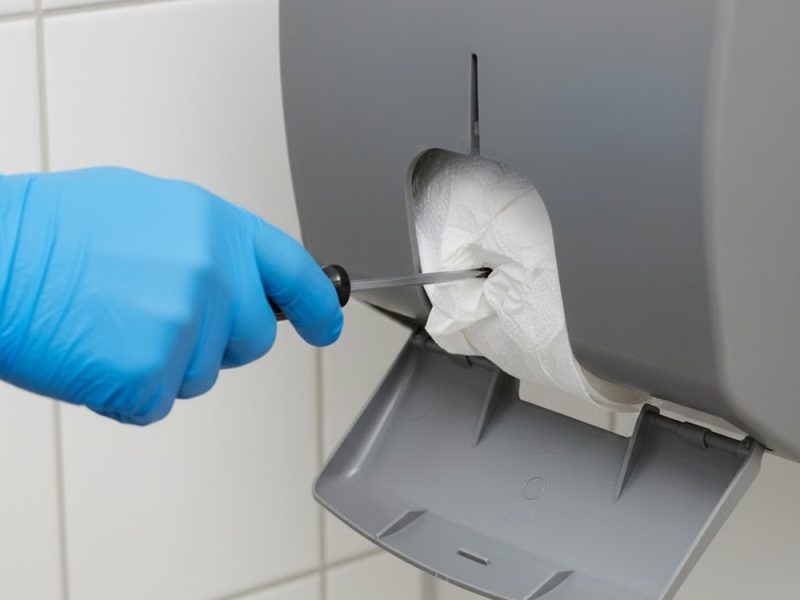 Fix a Jammed Toilet Paper Dispenser