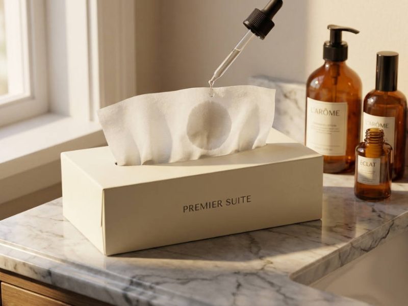 How Fast Does 3-Ply Facial Tissue Absorb Water (3)
