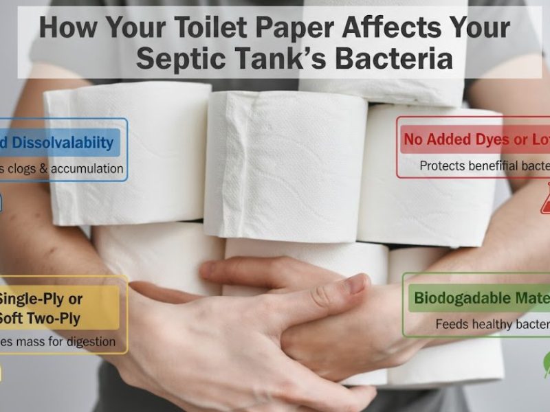 Toilet Paper Affects Your Septic Tank's Bacteria1