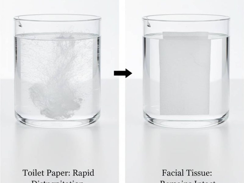 Toilet Paper vs. Facial Tissue