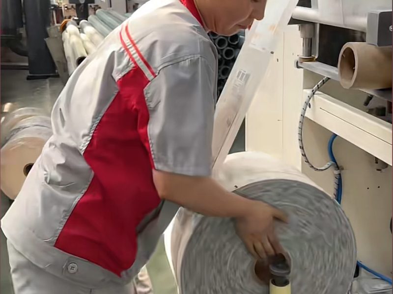 Toilet paper production process (1)