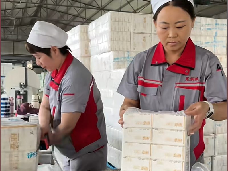 Toilet paper production process (3)