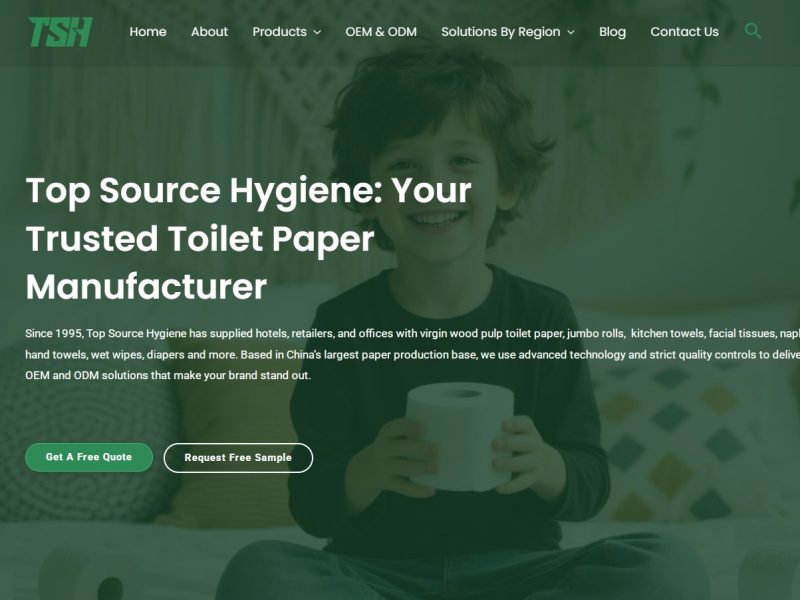 Top Source Hygiene homepage banner