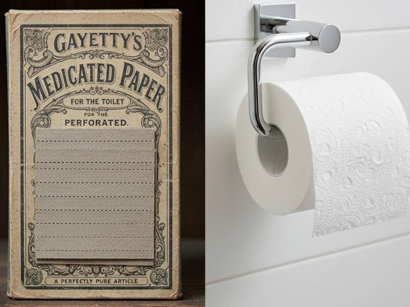 a modern, soft, plush 2-ply toilet paper roll