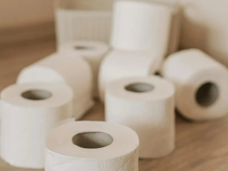 custom logo toilet paper hotel