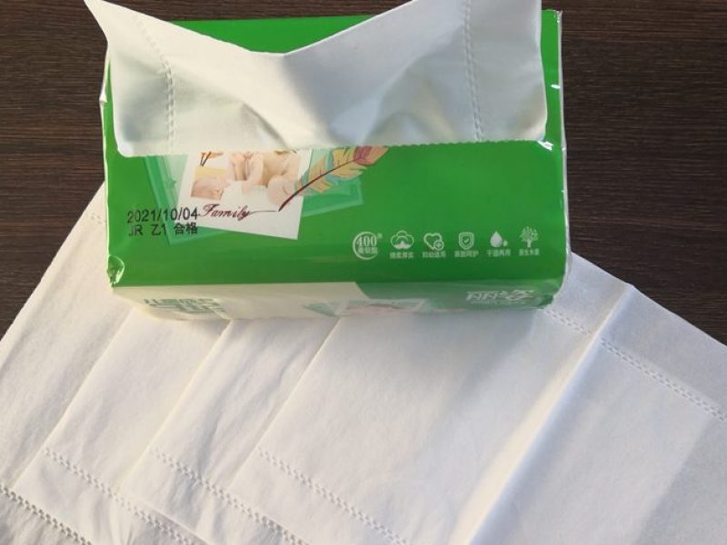 High-quality facial tissues safe for sensitive skin