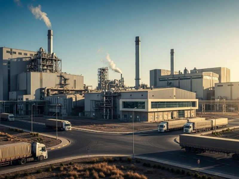 professional industrial landscape of the 10th of Ramadan City