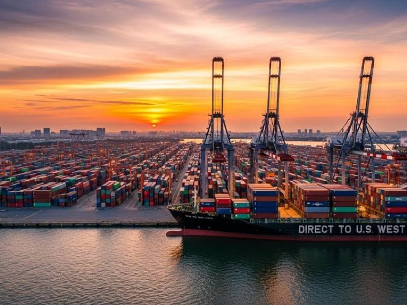 the Cat Lai Terminal in Ho Chi Minh City